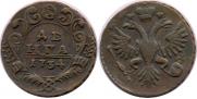 Денга 1734 года