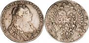 1 rouble 1734 year