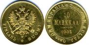 10 markkaa 1905 year