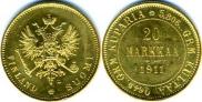 20 markkaa 1911 year