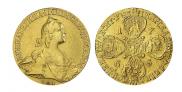 10 roubles 1766 year