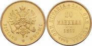 20 markkaa 1911 year