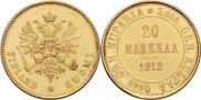 20 markkaa 1912 year