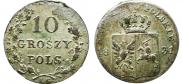 10 groszy 1831 year