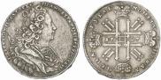 1 рубль 1727 года