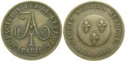 2 franks 1814 year