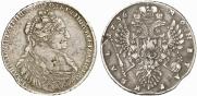 1 рубль 1736 года