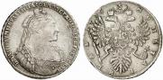 1 rouble 1736 year