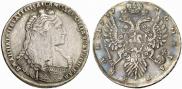 1 rouble 1737 year