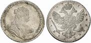1 rouble 1738 year