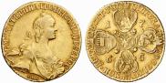 10 roubles 1766 year