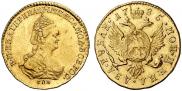2 roubles 1785 year