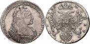 1 rouble 1737 year