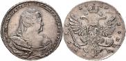 1 рубль 1739 года