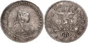 1 rouble 1744 year
