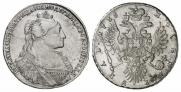 1 rouble 1735 year