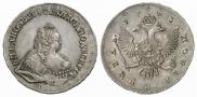 1 рубль 1743 года