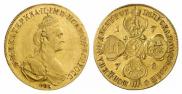 10 roubles 1778 year