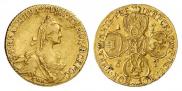 5 roubles 1767 year