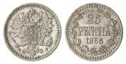 25 пенни 1866 года