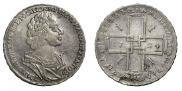 1 рубль 1724 года