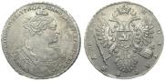1 rouble 1734 year