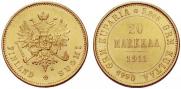 20 markkaa 1911 year