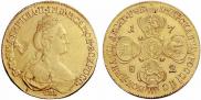 10 roubles 1782 year