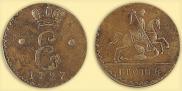 1 grosz 1727 year