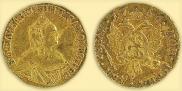 2 roubles 1756 year