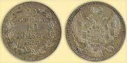 20 kopecks - 40 groszy 1850 year