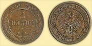 2 kopecks 1898 year