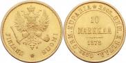 10 markkaa 1878 year