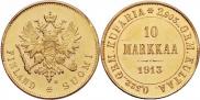 10 markkaa 1913 year