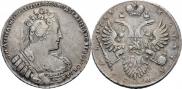 1 рубль 1733 года