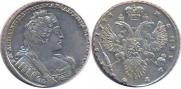 1 рубль 1733 года
