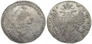 1 rouble 1735 year