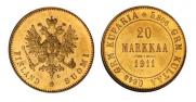 20 markkaa 1911 year