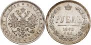 1 rouble 1882 year