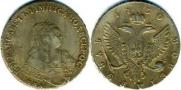 1 rouble 1750 year