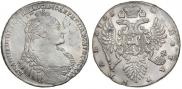 1 рубль 1736 года