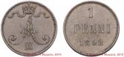 1 penni 1892 year