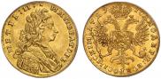 1 ducat 1729 year