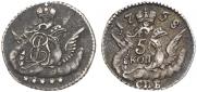5 kopecks 1758 year