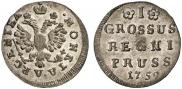 1 grosz 1759 year