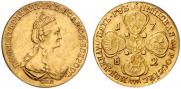 5 roubles 1782 year