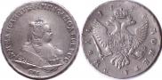 1 rouble 1744 year