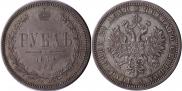 1 рубль 1874 года