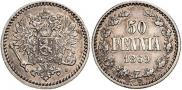 50 pennia 1869 year