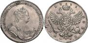 1 rouble 1738 year